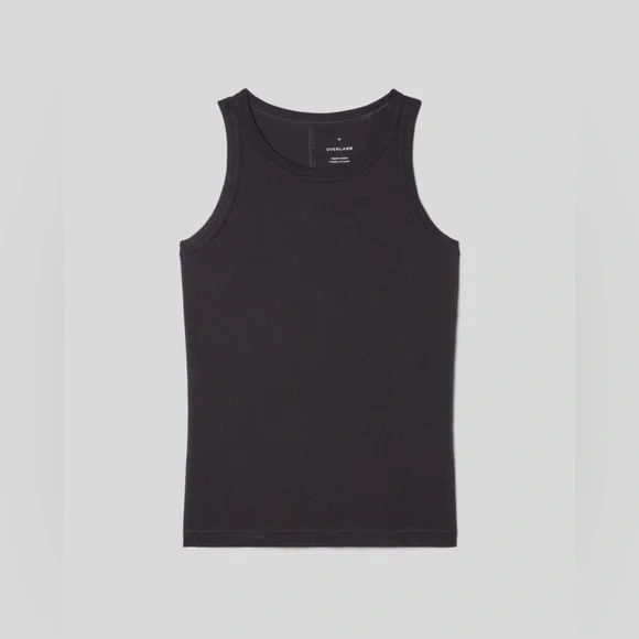 NWT Everlane The Organic Cotton Cutaway Tank - Picture 4 of 13